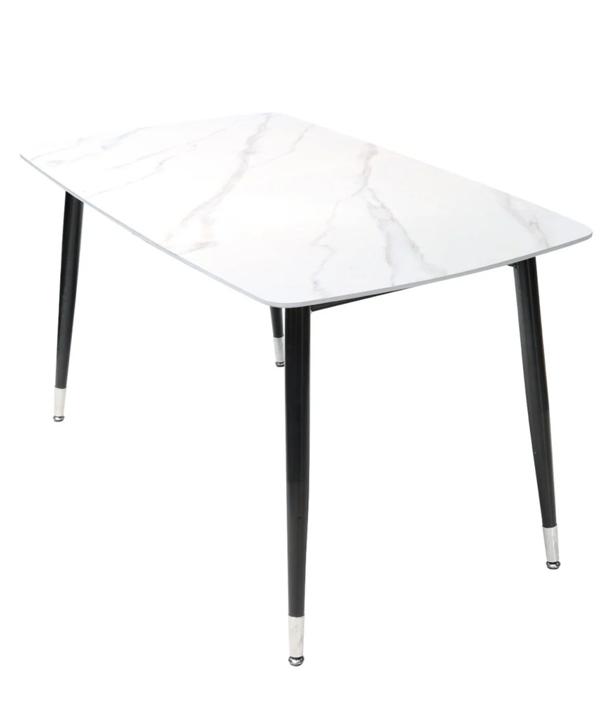 Bàn ăn mặt đá CERAMIC chân chữ U