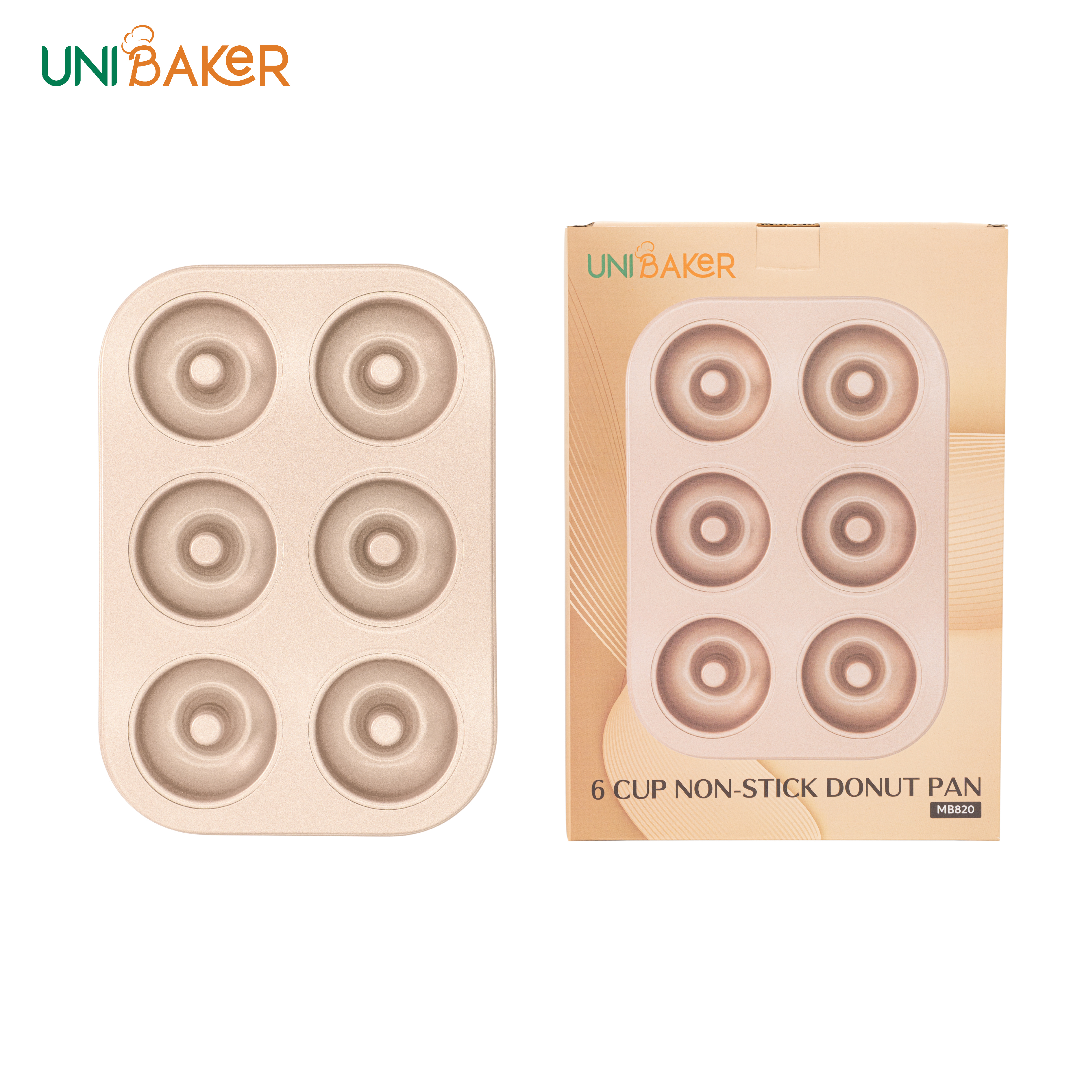 KHAY NƯỚNG 6 BÁNH DONUT UNIBAKER MB820