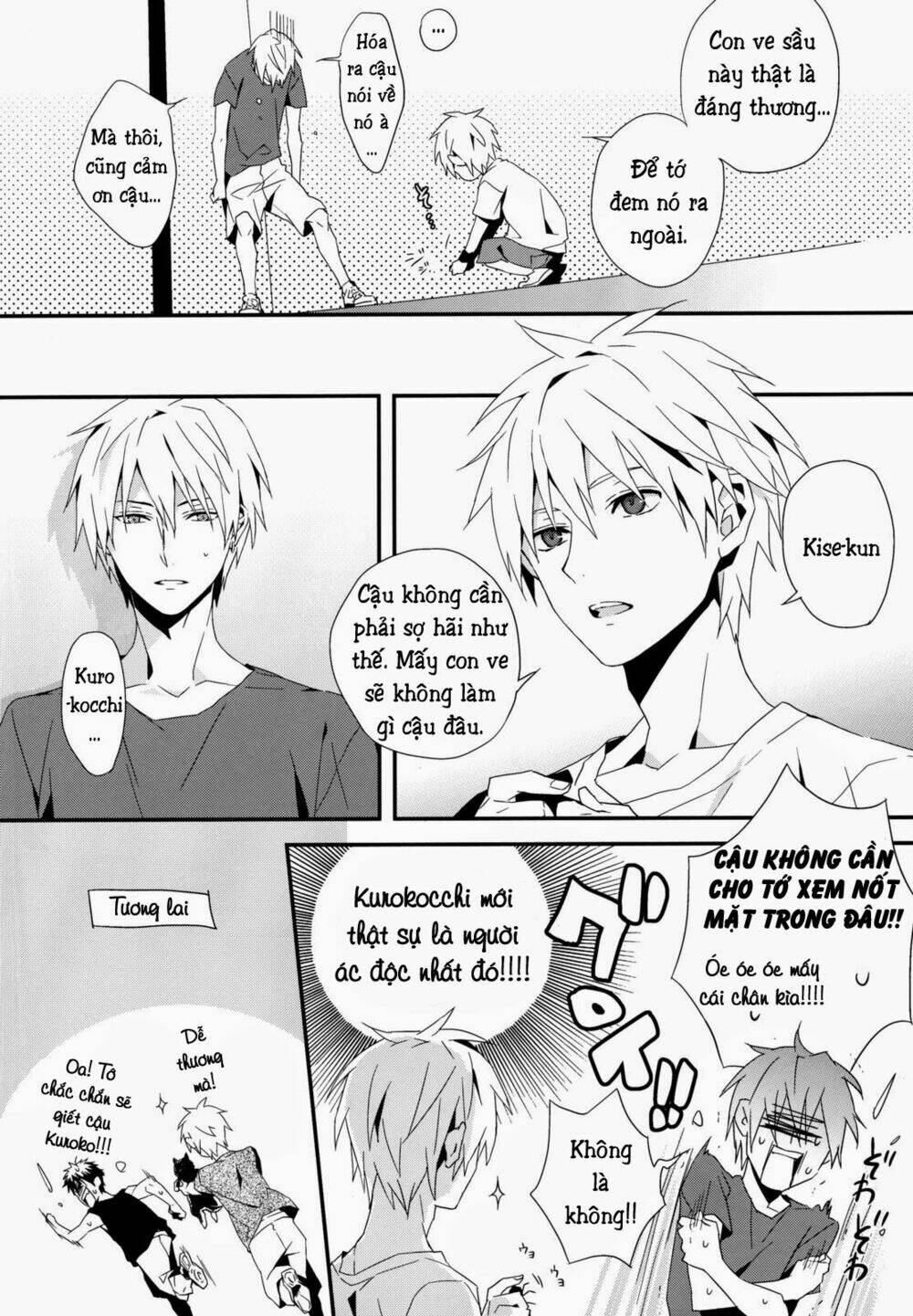 kuroko – tuyển thủ vô hình: color chart 1 chapter 1 7