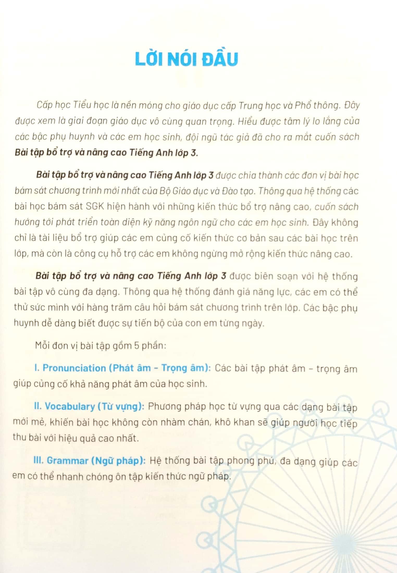Global Success - Bài Tập Bổ Trợ Và Nâng Cao Tiếng Anh Lớp 3 - Tập 2 (Có Đáp Án)