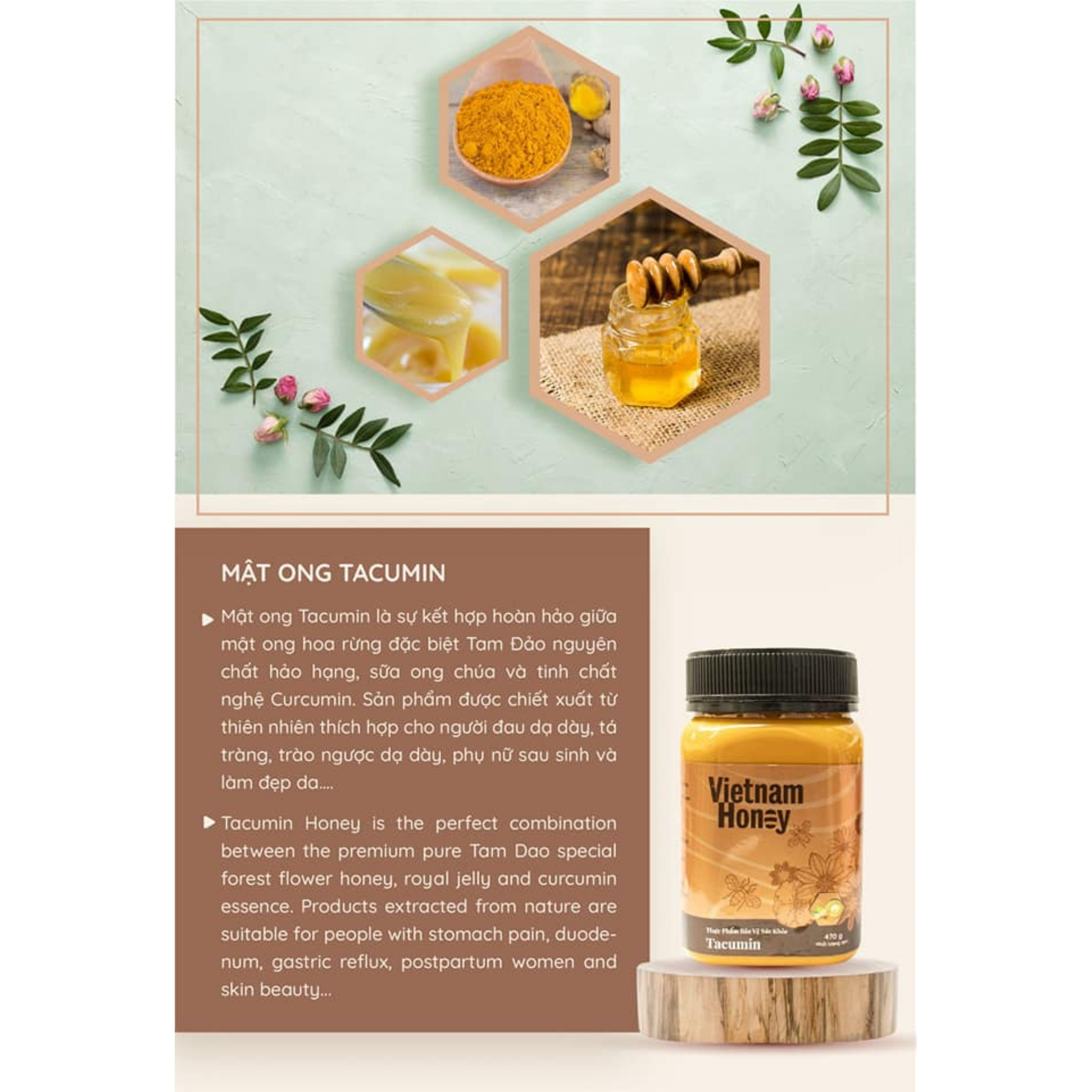Hộp Quà Mật ong VietNamHoney