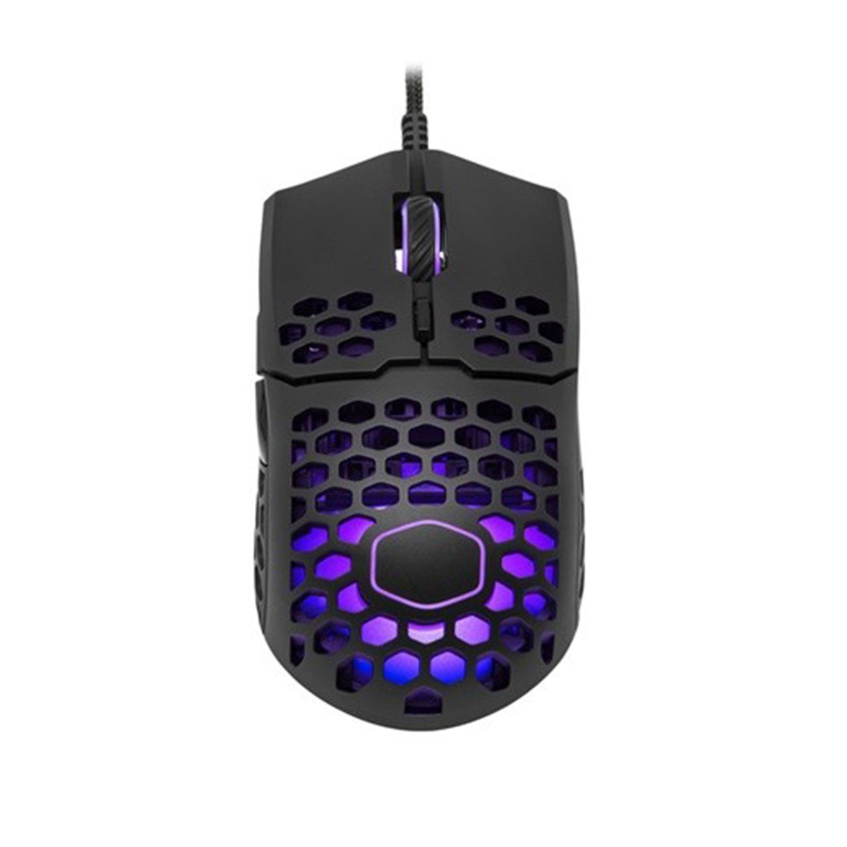 Chuột chơi game CoolerMaster MM711 RGB Black Matte - Hàng Chính Hãng