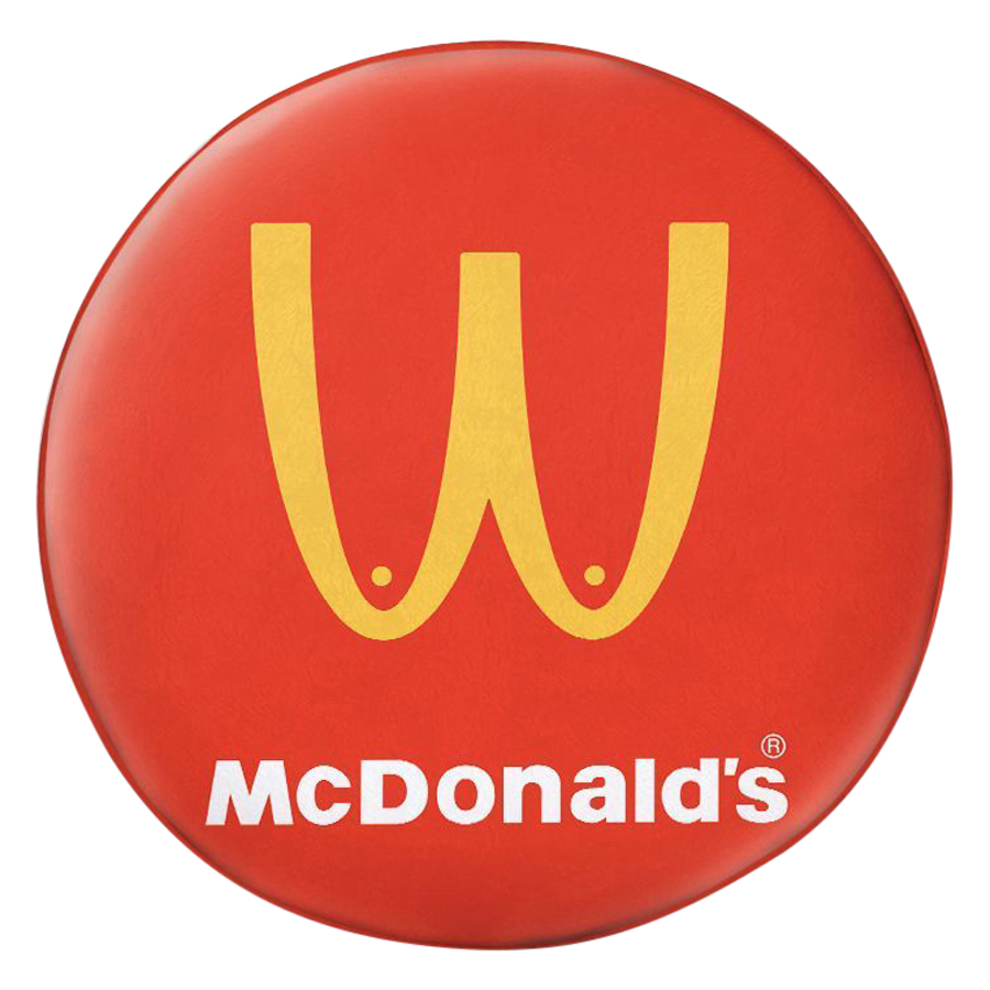 Gối tròn Mc Donald's - GOFU399