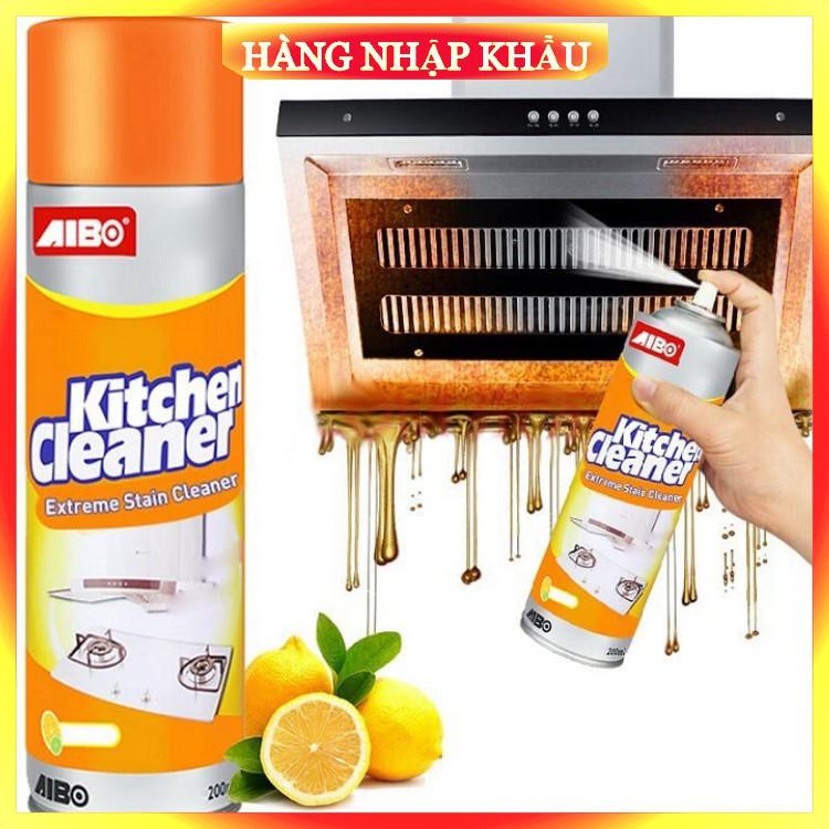 Bình Xịt Tạo Bọt Tẩy Rửa Nhà Bếp AIBO 500ml Tẩy Vết Dầu Mỡ Lâu Ngày, Nhanh Chóng