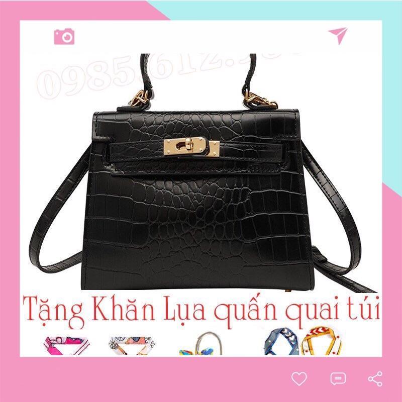 Túi xách HM Size 20 Da Rắn Hót Bền Vững