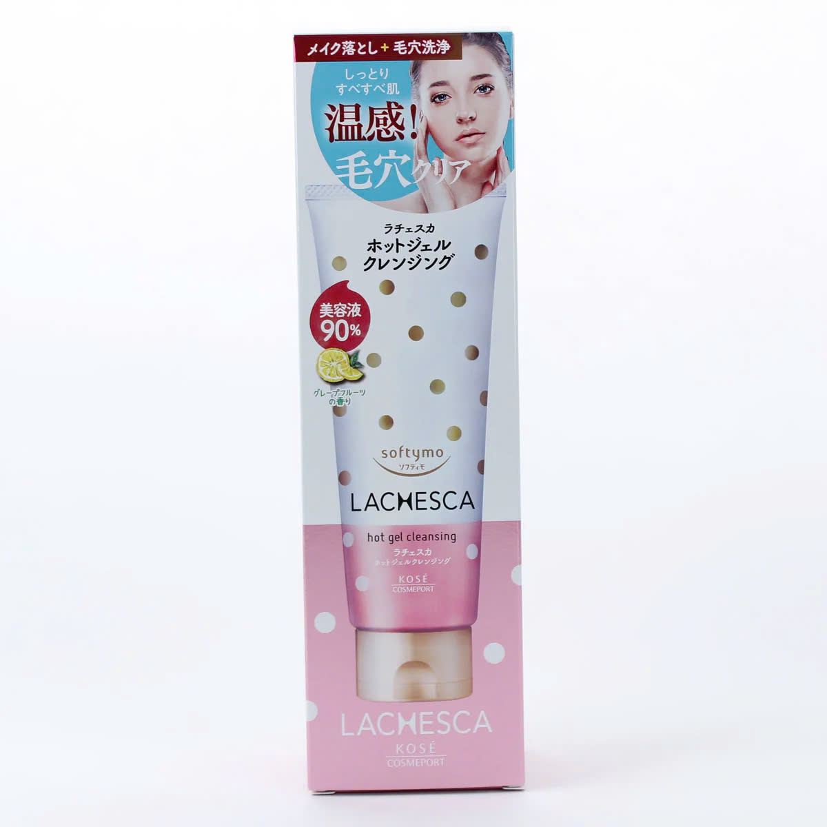 Gel Tẩy Trang Nóng Làm Sạch Và Dưỡng Ẩm Da Kose Softymo Lachesca Hot Gel Cleansing (200G)