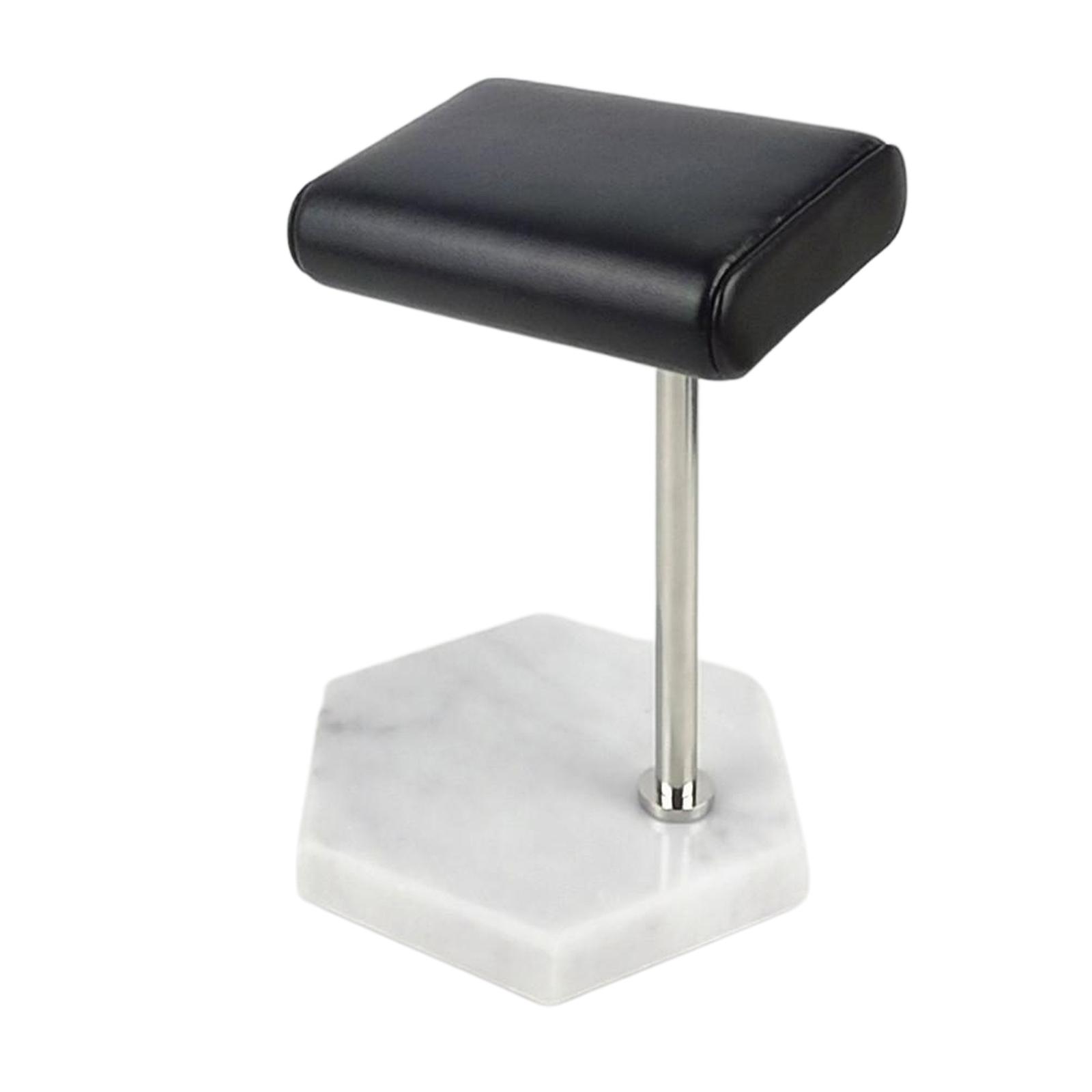 Watch Stand, Jewelry Holder Stand, PU Leather & Marble Watch Display Stand for Watches, Jewelry, Bracelets and Bangles