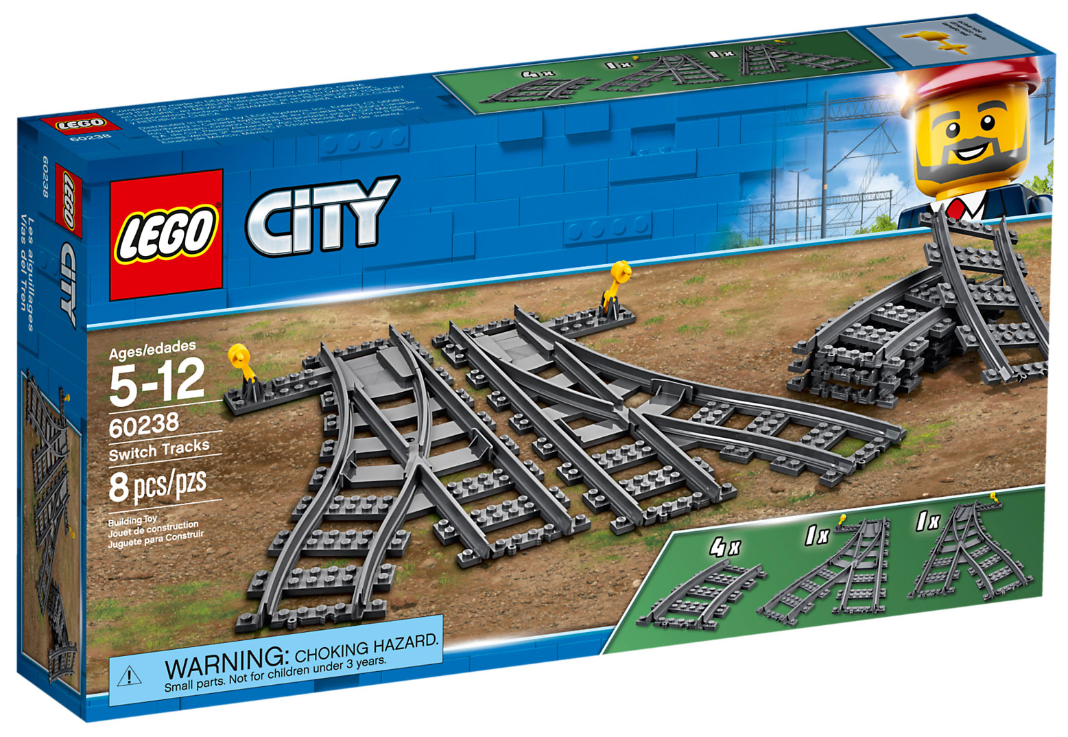 LEGO CITY - 60238 - Chuyển Tuyến  Đường