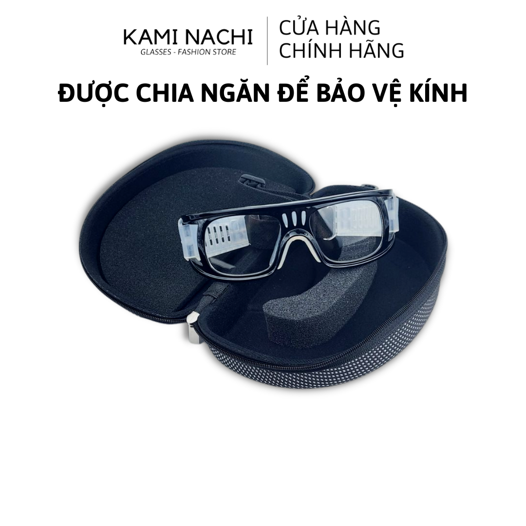 Hộp đựng mắt kính thể thao KAMI NACHI chuyên dụng chống va đập, bảo quản kính, chống trầy xước