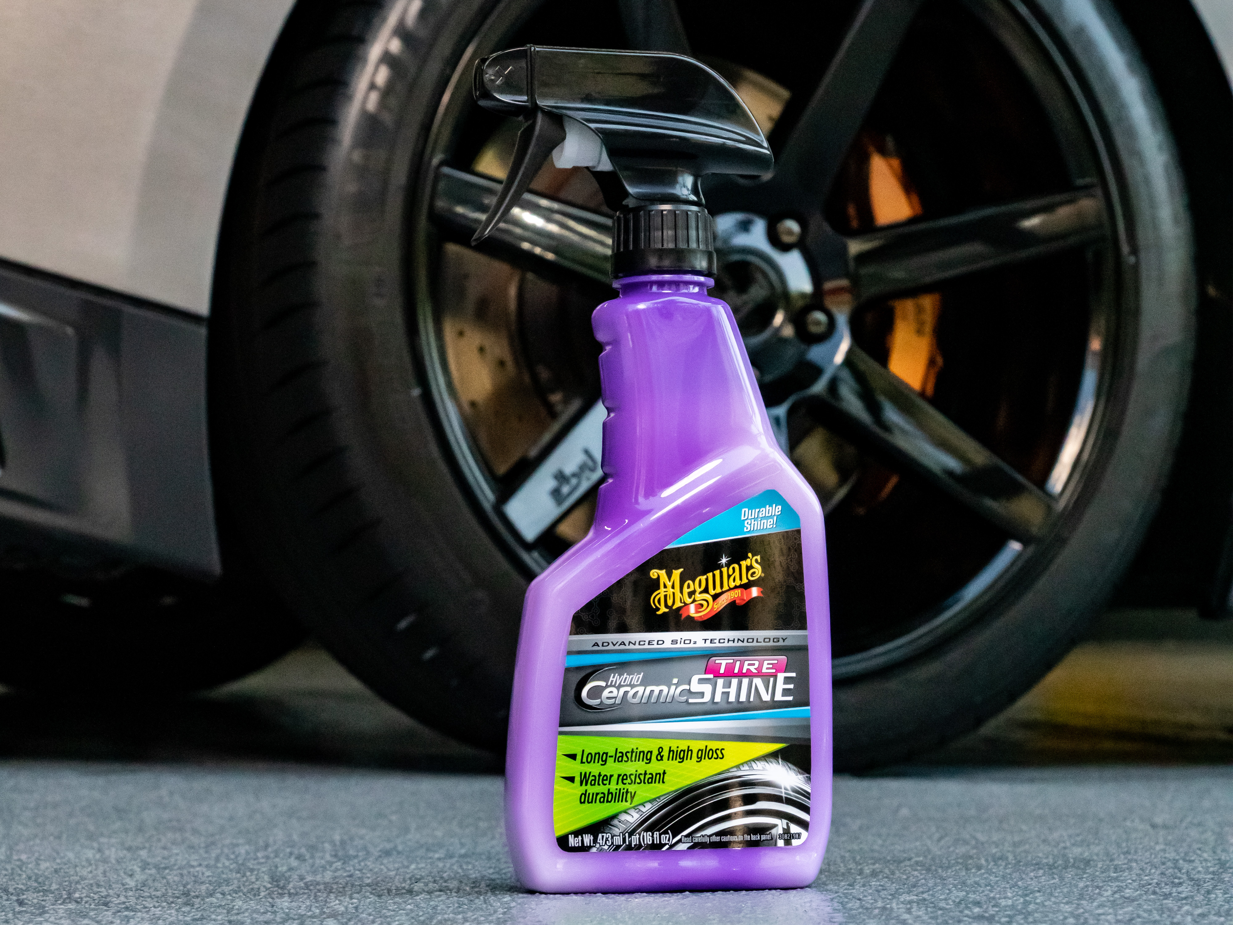 Meguiar's Dưỡng lốp có thành phần Ceramic chống bám nước - Hybrid Ceramic Tire Shine, G230416