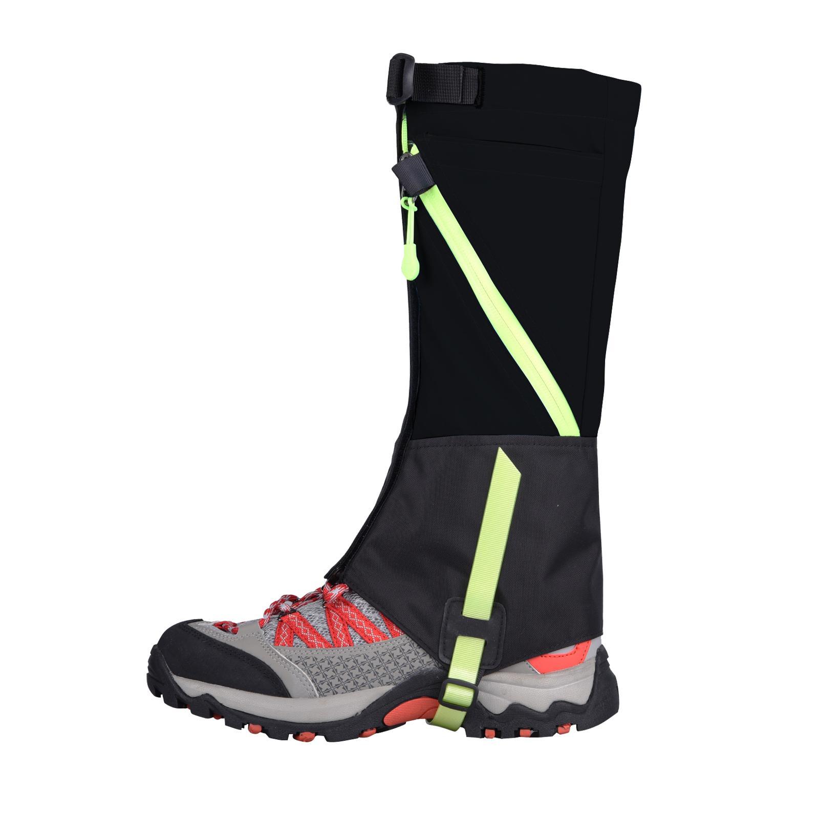 Children Leg Hiking , Shoe Covers Kids Snow Gaiter Waterproof Breathable Leg Protector for Camping, Climbing, Running