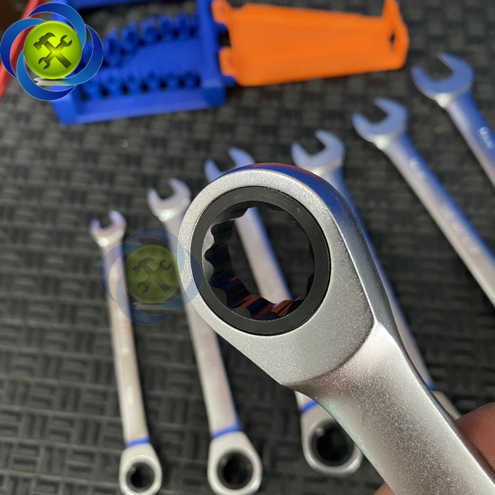 Bộ cờ lê vòng miệng tự động 7 cây WadFow WSP4207