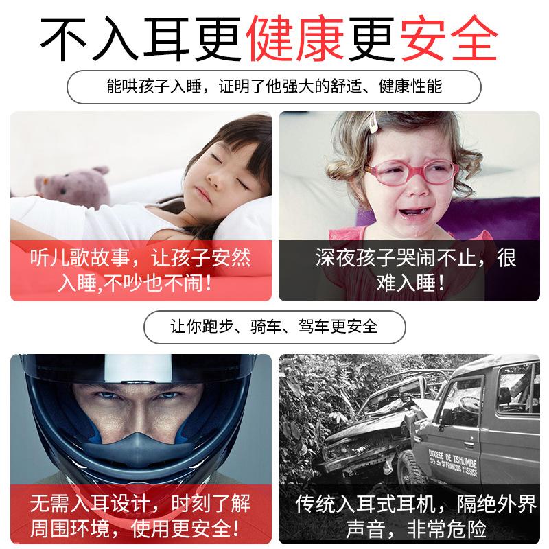 Tai nghe bluetooth không nhét tai S9 giá thấp nhất năm mới một tai vô hình lái xe tai nghe không dây gắn tai thể thao truyền xương