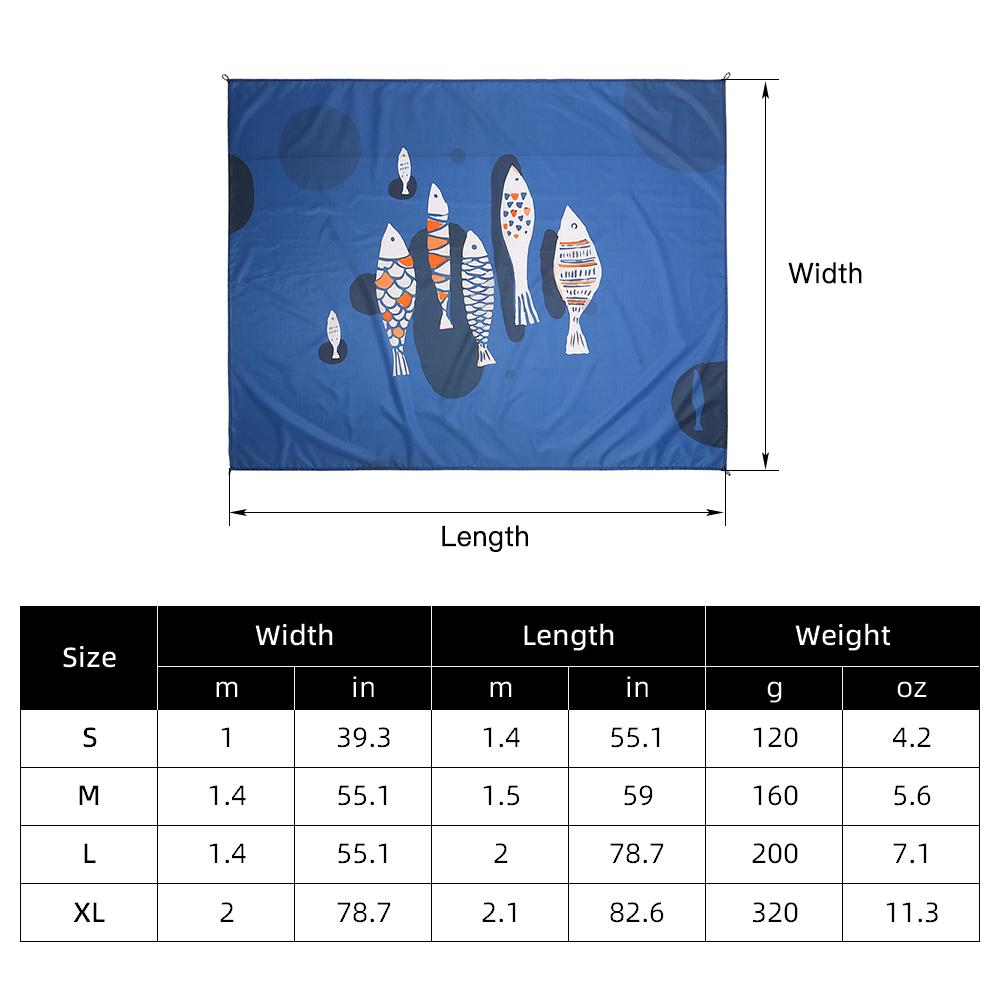 Chăn Đi Biển Không Thấm Nước Nhẹ