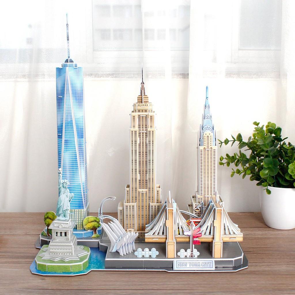 Mô hình giấy 3D - City Line New York - MC255h