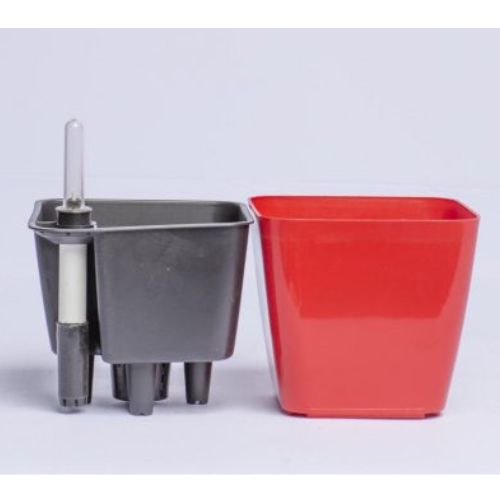 CHẬU TRỒNG CÂY THÔNG MINH TỰ DƯỠNG: Có Phao Báo Nước, Chậu Tự Dưỡng Thông Minh, Trồng Cây Văn Phòng, Nội Thất, Tự Tưới Thẩm Thấu, Nhựa ABS Cao Cấp An Toàn, Tiện Lợi