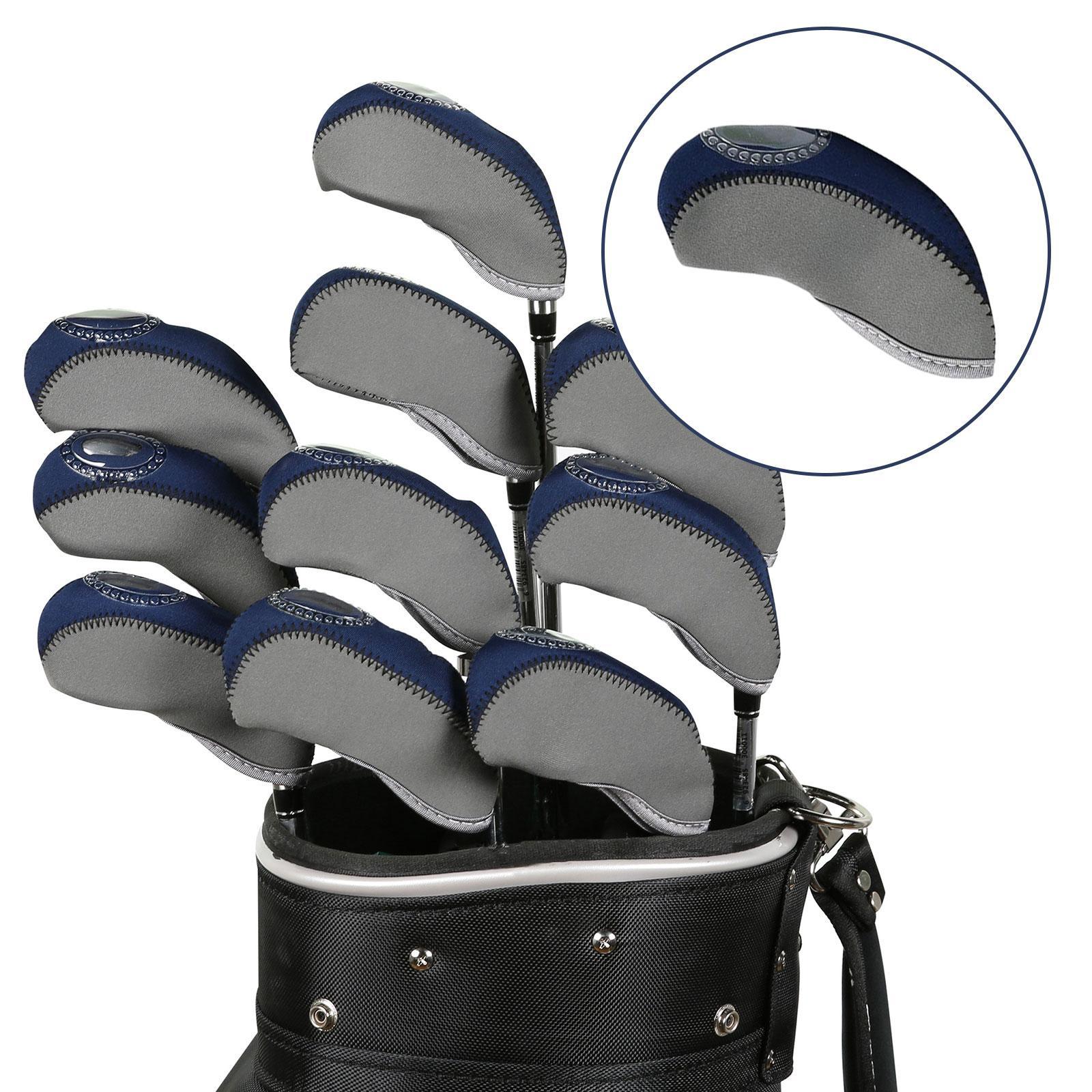 Golf Iron Headcover Lightweight Golf Club Head Cover Protective Sleeve