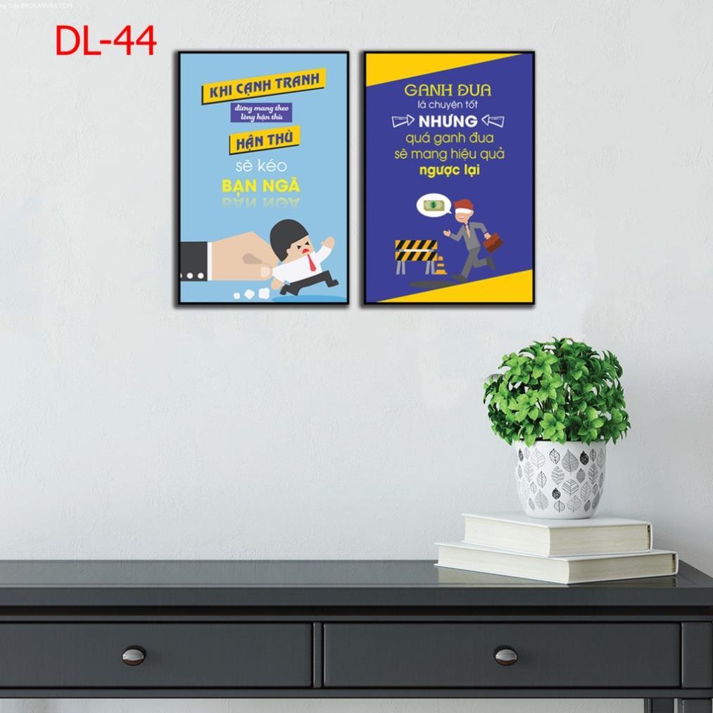 Tranh động lực, treo phòng họp, văn phòng, tranh chữ treo tường, tranh slogan tạo cảm hứng làm việc