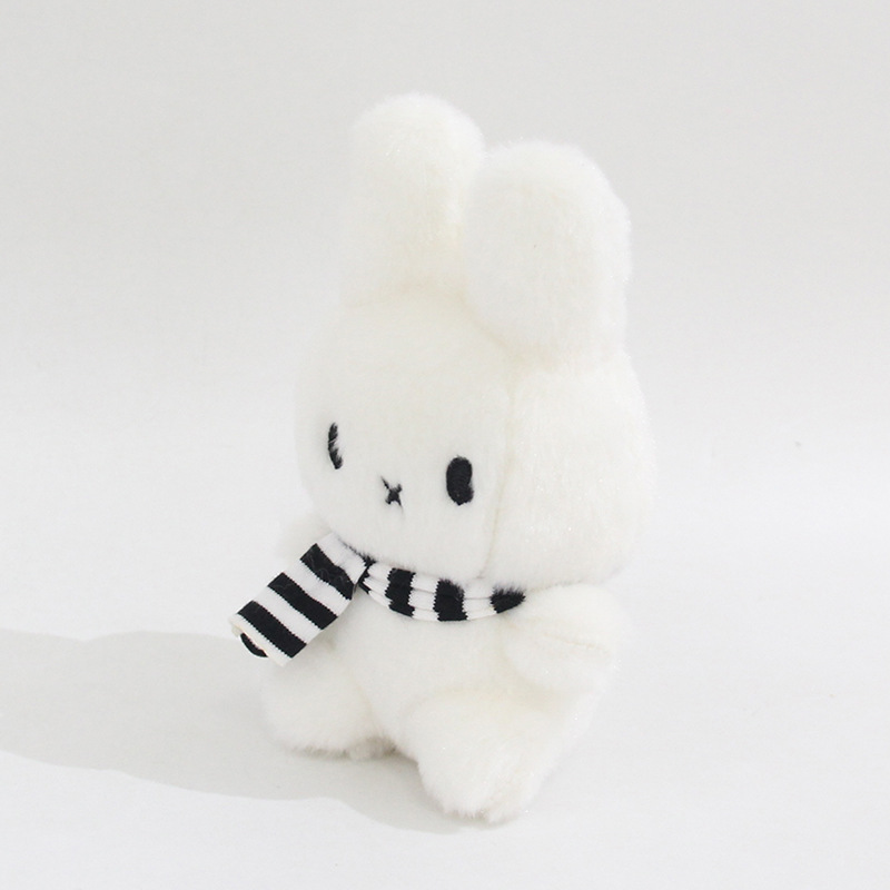 Thỏ trắng Miffy móc khoá gấu bông ship hỏa tốc tphcm đồ chơi nhồi bông hoạt hình dễ thương Miffy 10cm