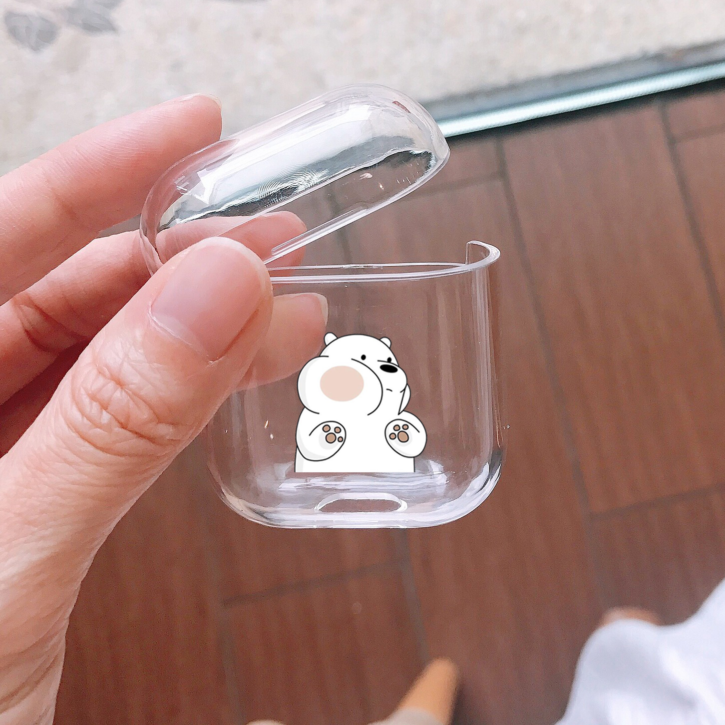 Bao case in hình cho tai nghe Apple Airpods 1 / Airpods 2 / Earpods Phần A - Hàng Chính Hãng