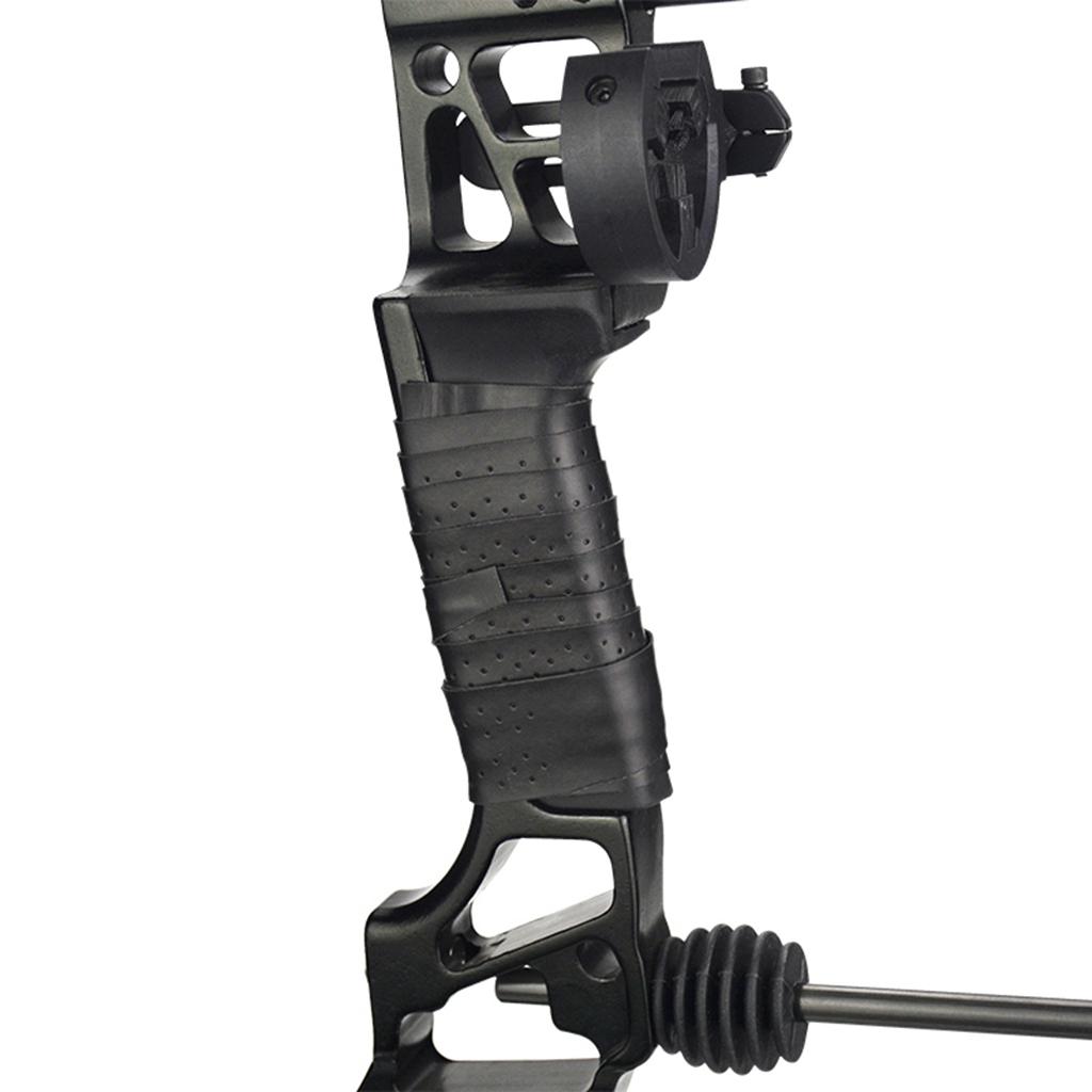 2xArchery Absorb Sweat Band Bow Riser Handle Grip Tape Nonslip Stretchy Black