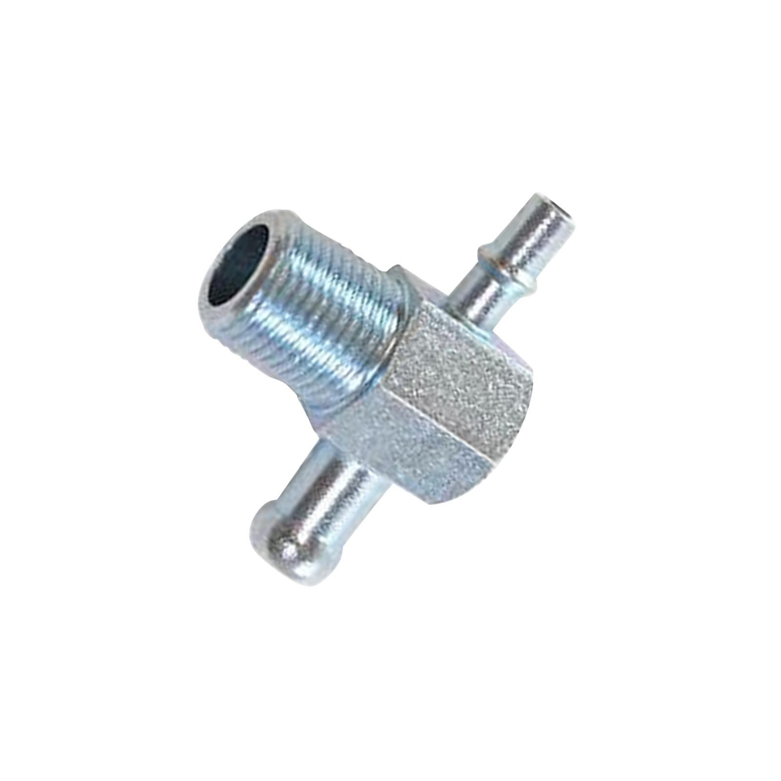 Intake Manifold Vacuum T Fitting 3/8" NPT Thread to 1/4" 3/8" Intake