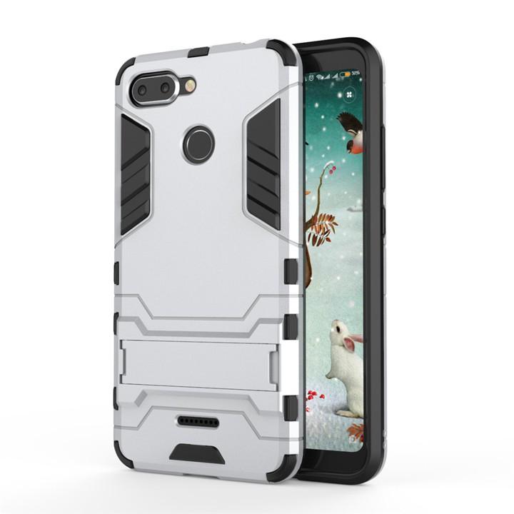 Ốp lưng Xiaomi Redmi 6 chống sốc Iron man có chân dựng máy
