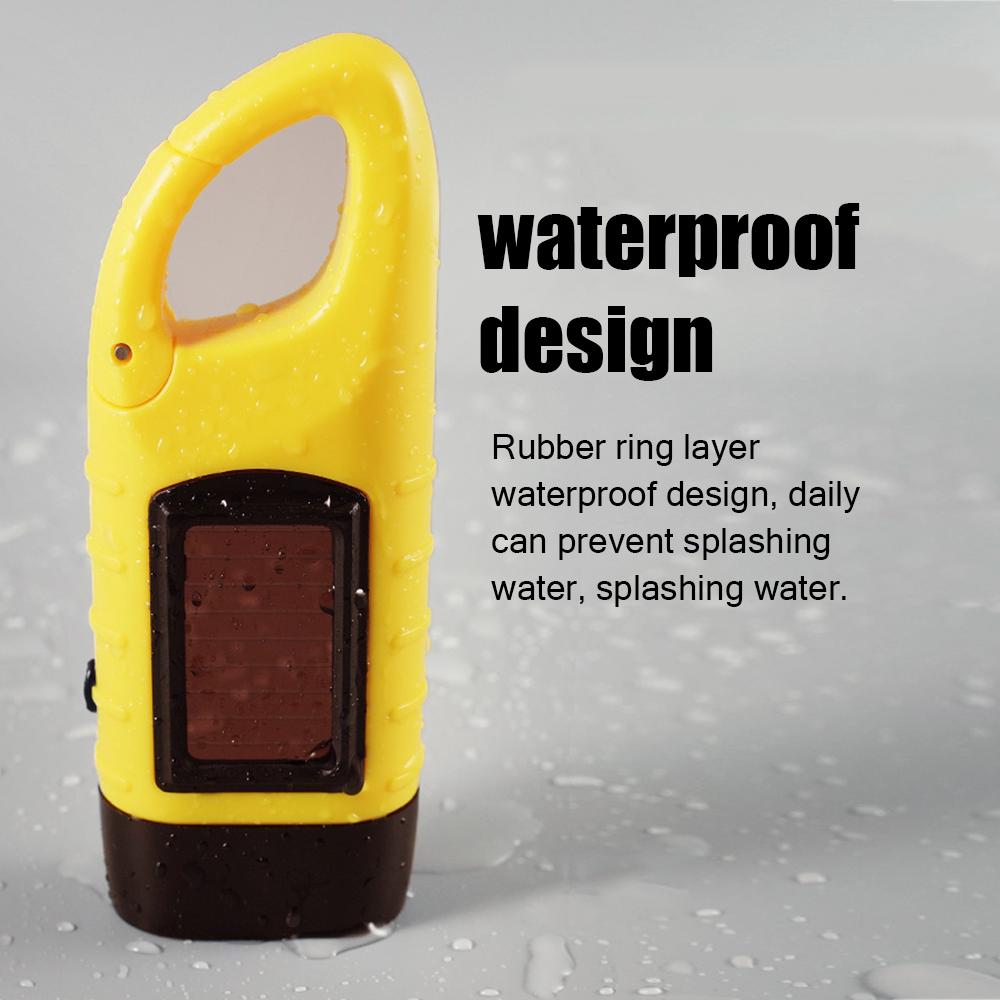 Đèn pin mini 3 LED chạy bằng năng lượng mặt trời