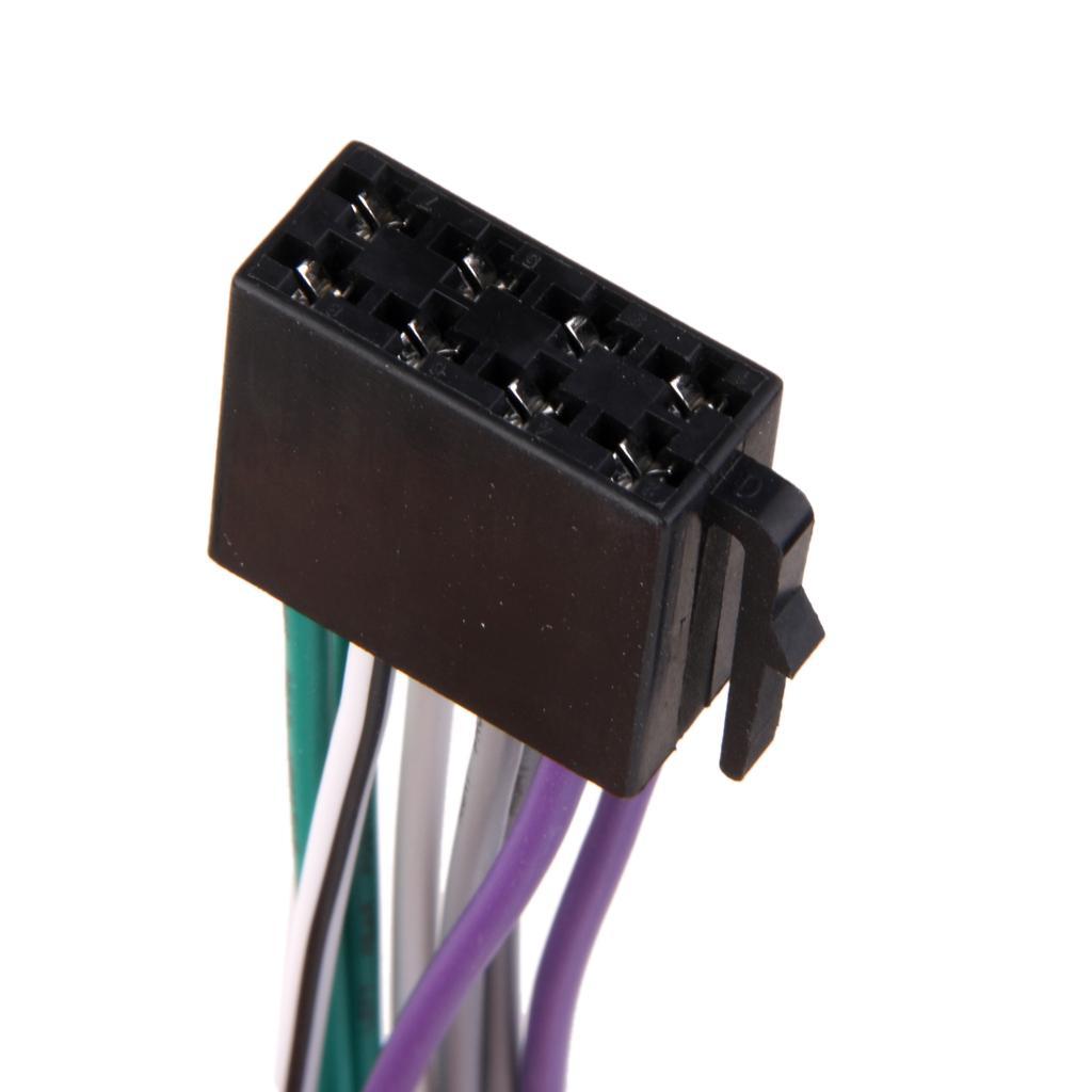 10X 2Pcs Radio Audio Stereo Install Car Wire Wiring Harness Cable for