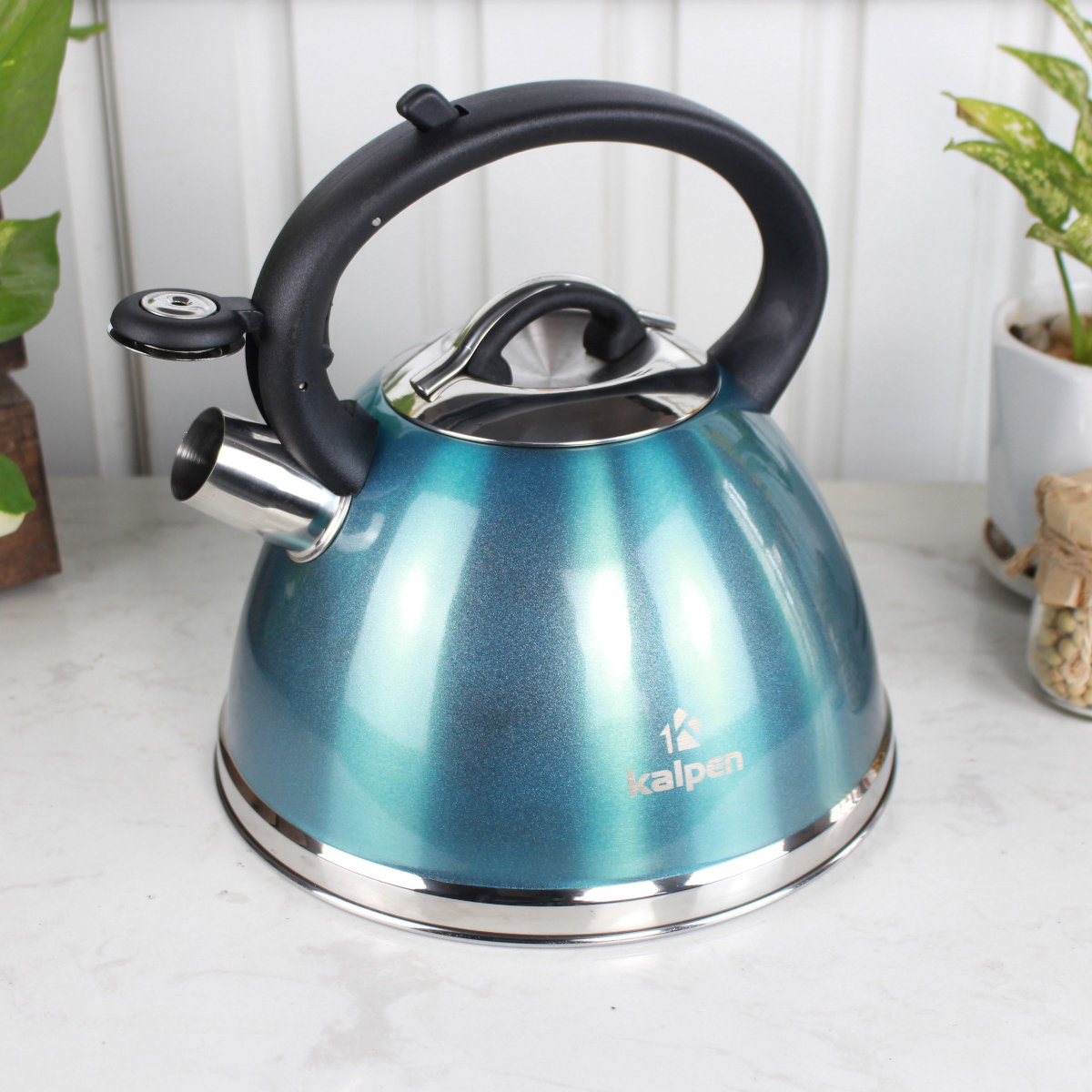 Ấm đun nước Inox 304 cao cấp Kalpen KK03 dung tích 3L dùng bếp từ chuẩn Đức - Hàng chính hãng