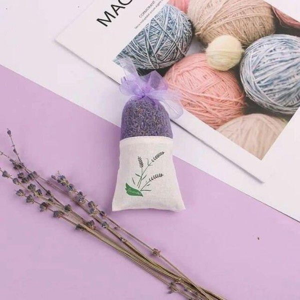 Túi Thơm Nụ Hoa Khô Oải Hương Lavender 6