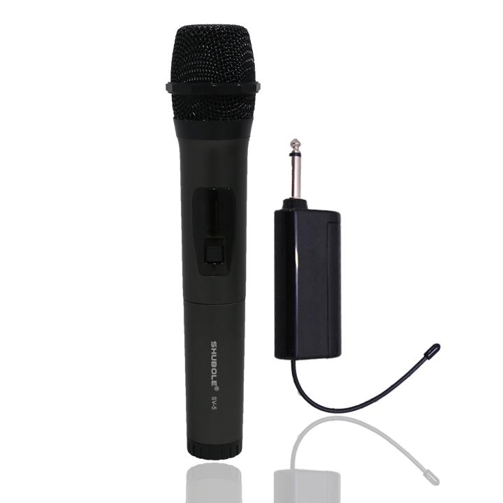 MICRO KARAOKE, MICRO KHÔNG DÂY SV5, CHUYÊN DÙNG CHO LOA HOẶC ÂM LY- TẶNG KÈM JACK- HÀNG CHÍNH HÃNG