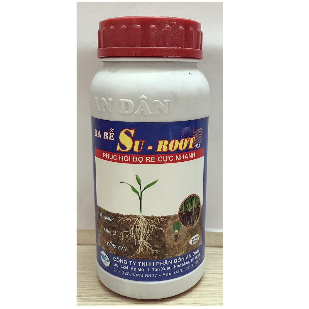 Phân bón siêu ra rễ Su-Root  An Dân 05, chai 500ml