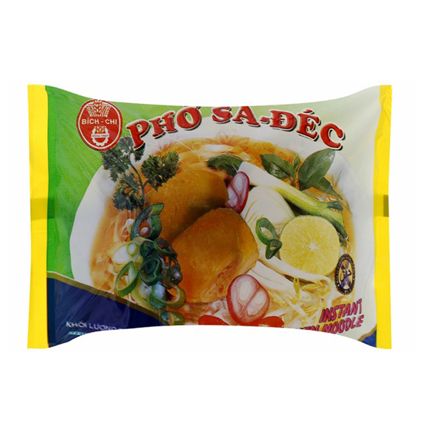 Thùng 30 Gói Phở Ăn Liền Sa Đéc Bò Bích Chi (60g/Gói)