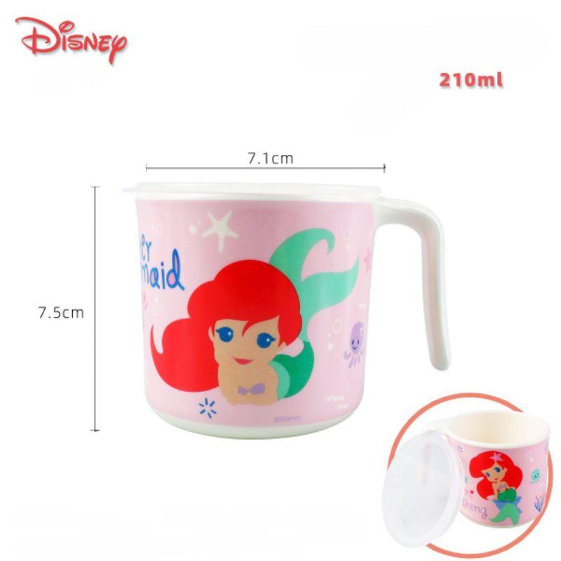 Cốc có tay cầm và nắp đậy nhỏ xinh hãng DISNEY. hình hoạt hình xinh xắn