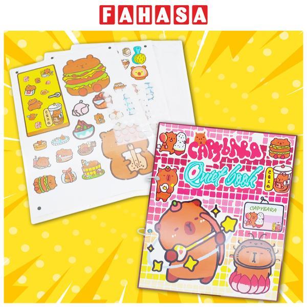 Đồ Chơi Bóc Dán - Capybara Quiet Book