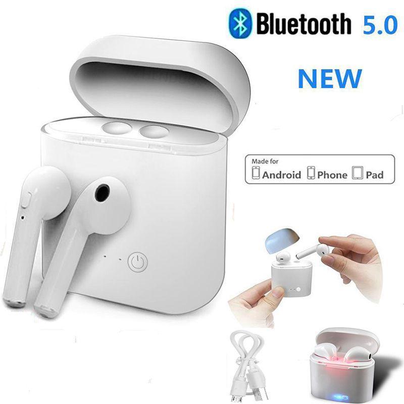 Bộ Tai Nghe bluetooth Không Dây HBQ I7S TWS mini Kèm Hộp Sạc Tiện Dụng