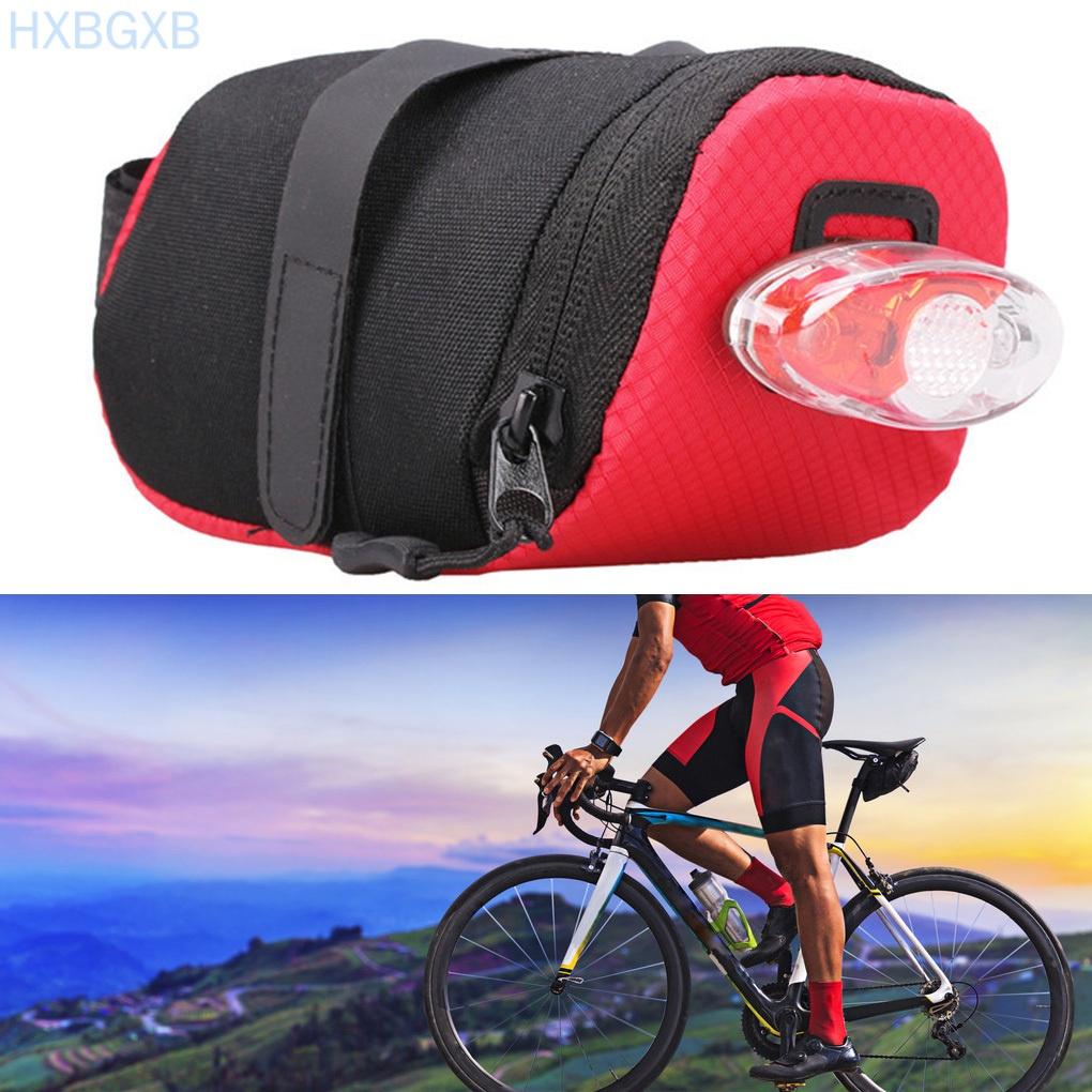 Bike Saddle Bag Mini Portable Bicycle Cushion Pouch Bike Seat Rear Storage Bag Cycling Supplies