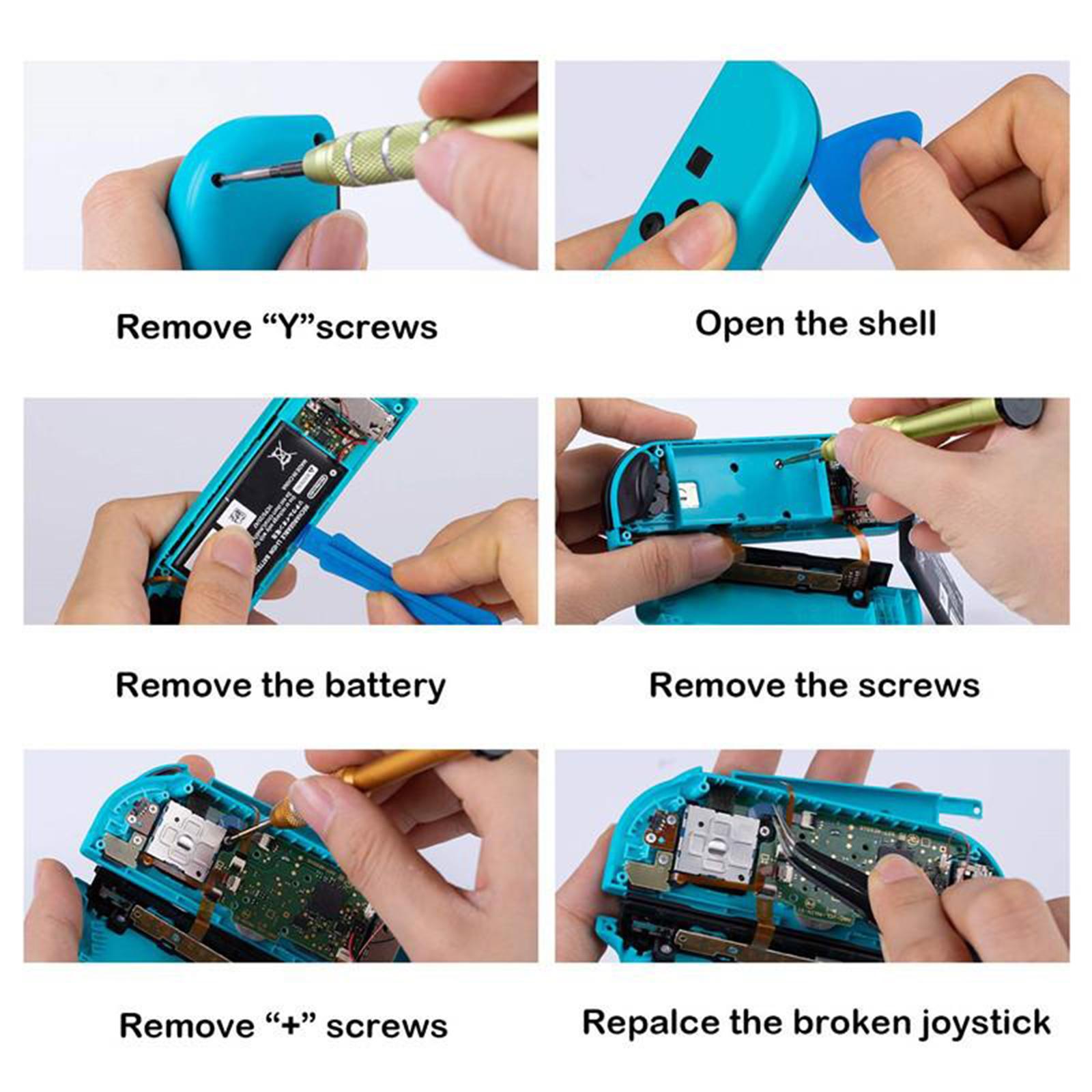 Replacement Left/Right Joystick for Nintendo Switch Joycon and Switch Lite Joycon Kit