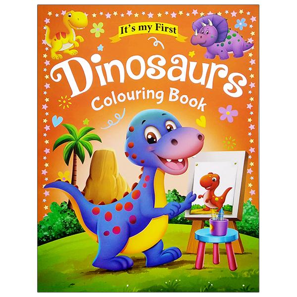 It’s My First Dinosaurs Colouring Book