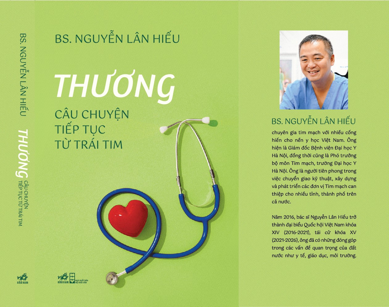 Sách - Thương: Câu chuyện tiếp tục từ trái tim (BS. Nguyễn Lân Hiếu) (Nhã Nam Official)