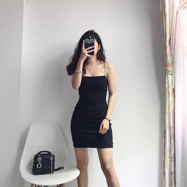 VÁY 2 DÂY SIÊU ĐẸP CHẤT COTTON MỀM MỊN THOÁNG MÁT THỜI TRANG VÁY BODDY 2 DÂY NHỎ 511