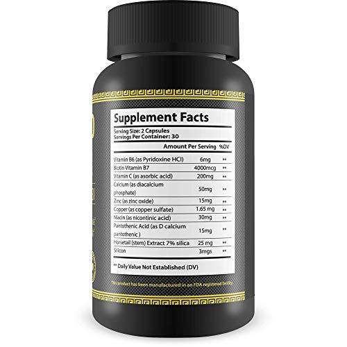 The Beard Czar-Facial Hair Complex- Highly Effective Mens Formula- Supports Natural Hair Growth-Improve Beard Quality and Nourishment-60 Capsules The Beard Czar-Facial Hair Complex- Highly Effective Mens Formula- Supports Natural Hair Growth-Improve Beard Quality and Nourishment-60 Capsules