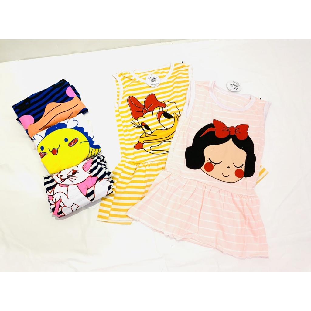 ĐẦM XÒE ĐUÔI CÁ PHIÊN BẢN HOẠT HÌNH SIÊU XINH CHO BÉ 7-17KG - NUNAM SHOP