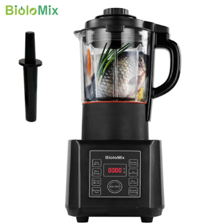 Máy làm sữa hạt đa năng Biolomix H5300 công suất 1500W, dung tích 1750ml - Hàng Nhập Khẩu