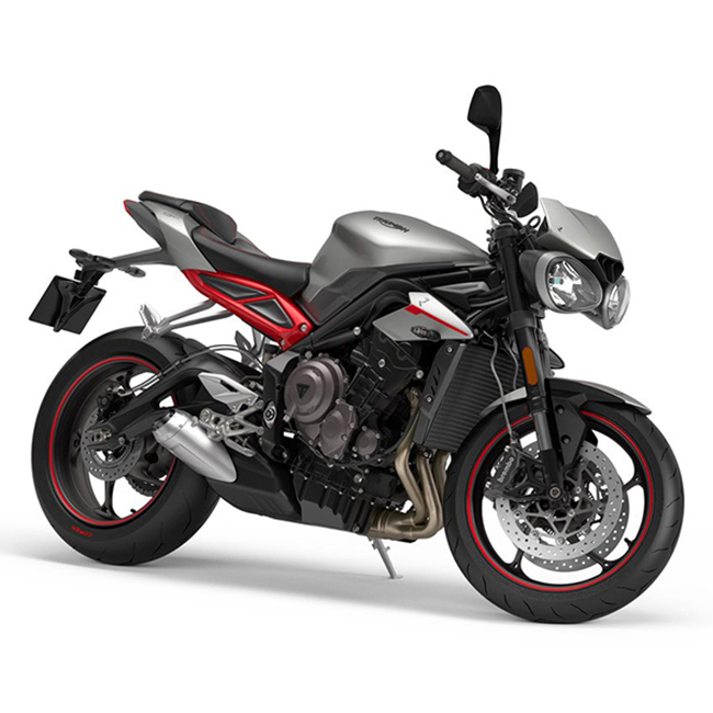 Xe Môtô Triumph Street Triple R (Low) - Bạc Nhám