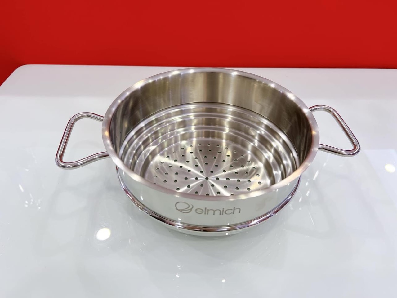 Xửng hấp đa năng Inox 304 Elmich EL-8260 (Size 16,18,20cm) - Hàng Chính Hãng