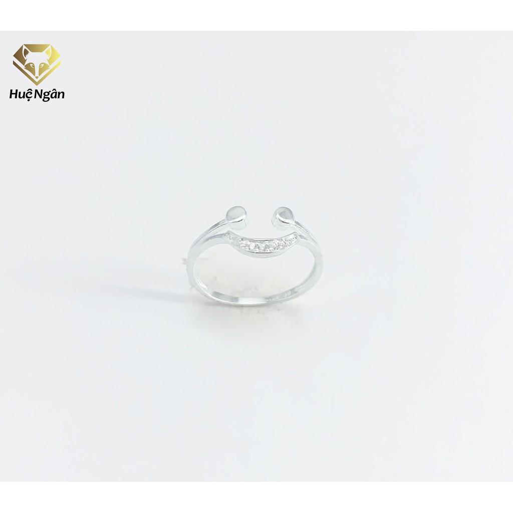 Nhẫn bạc Ý 925 Huệ Ngân - HAPPY FACE S160021