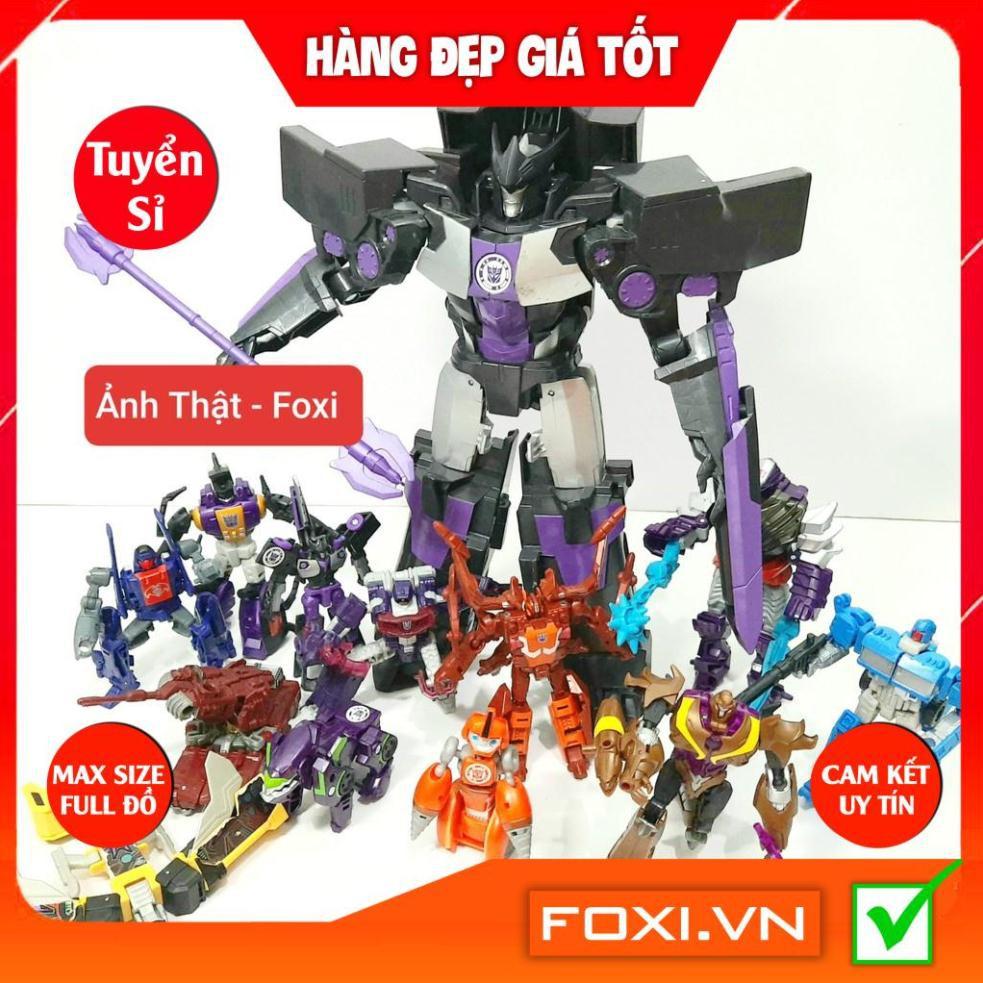 Đồ chơi Robot-Rô bốt biến hình thông minh Foxi Transformer-Kích cỡ đa dạng-Cho bé thỏa sức sáng tạo