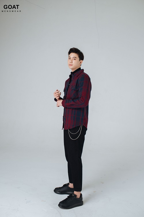Áo Sơ Mi Nam Form Rộng Phong Cách Hàn Quốc GOAT MENSWEAR